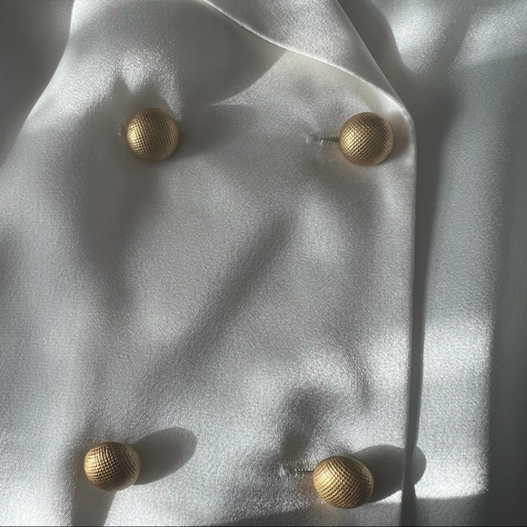 Vintage Double Breasted Blouse - Picture 7 of 7